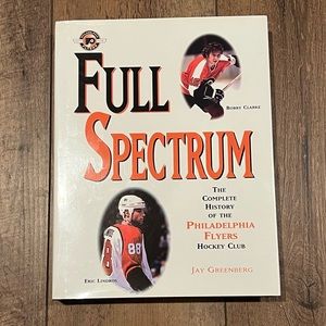 Philadelphia Flyers Coffee Table Book “Full Spectrum”